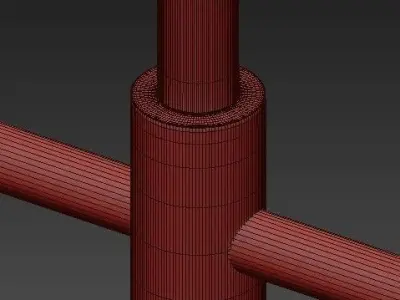 Kaia Chandelier 3D model