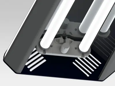The automatic starter 3D model