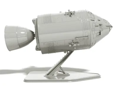 Apollo Command Service Module for print 3D print model