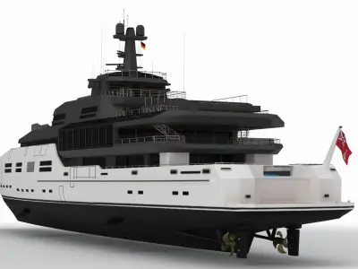 Aldus Yacht 3D model