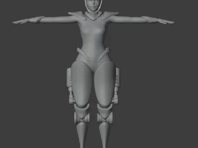 Bell Basemesh 3D model