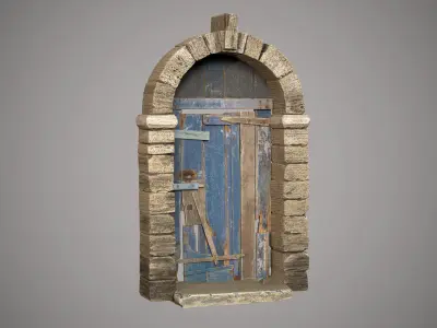  Test task Room 8 Low-poly 3D model