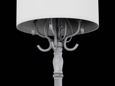 Living Room Lamp 3D model shop