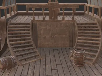 Chinese Ship 3D model