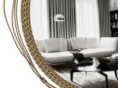 Kayan mirror by maisonvalentina 3D model