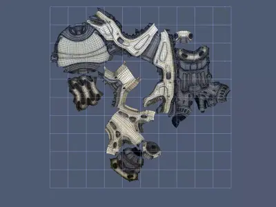 Pulsebreaker Low-poly 3D model