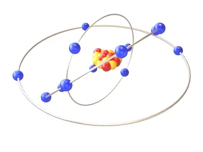Aluminium Chemical Element v2 001 Low-poly 3D model