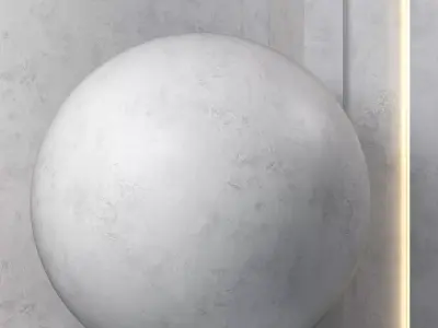 4K High Detail Concrete PBR Material - 2 Patterns - Textures Texture