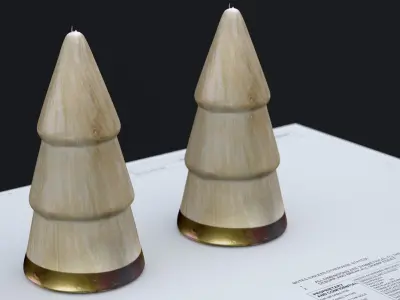 CHRISTMAS TREE FAUX DECOR 2024 3D model