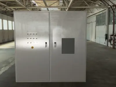 Control Panel 2000mm x 2000mm x 500mm Deep 3D model