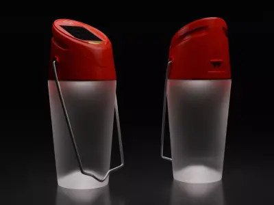 Solar Light Free 3D model