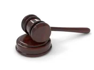 Judge Hammer 3D model