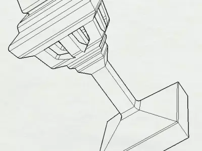 Pocket Lantern Template 6 3D print model