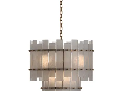 Chandelier Caprera Low-poly 3D model