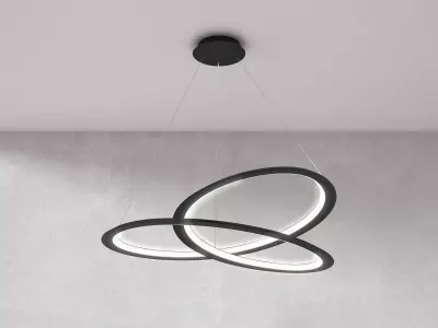 Kepler Pendant Light Free 3D model