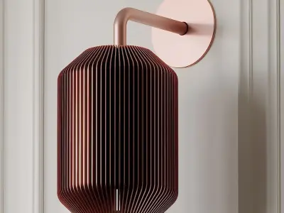 Joseph Bedside Wall Sconce by EOQ 3D model