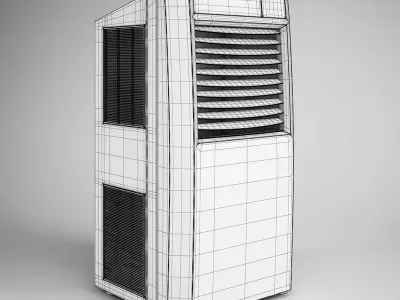 Standing Air Conditioner 07 3D model