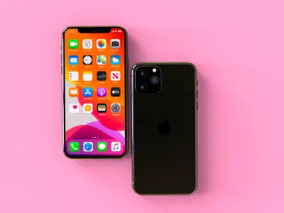 Iphone 11 Pro Low-poly 3D model