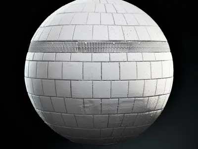 Scanned Seamless Wet Floor Tiles PBR Textures Texture