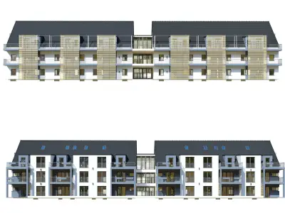 German house 4 3D model