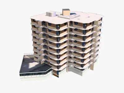 29 George Street Low-poly 3D model