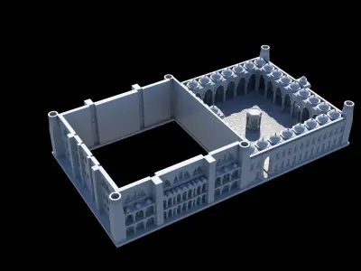 Sultan Ahmet Mosque 3D model 3D print model