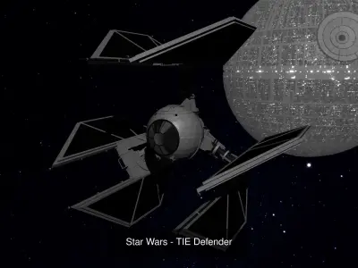 STAR WARS - TIE FIGHTER COLLECTION 3D Model Pack