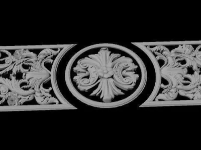 dekor ornament 3D model 179