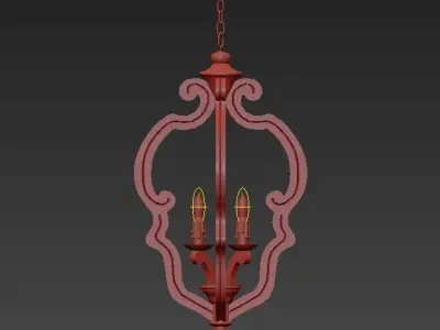 Currey Company Lighting Chancellor Chandelier Small 3D model