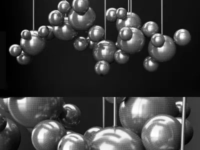 G and C Bolle 34 Bubble 6 colors 3D model