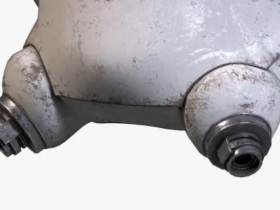 Star Wars Helmet Low-poly 3D model