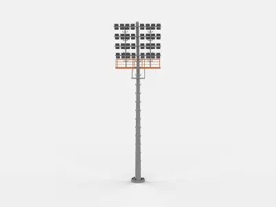 Stadium Lights  3D model