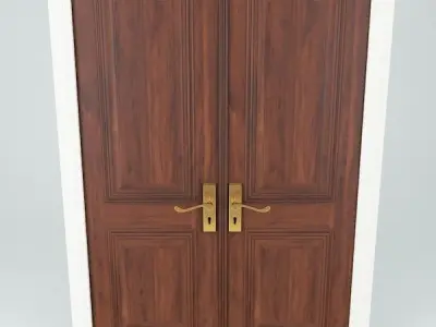 Double Doors 3D model