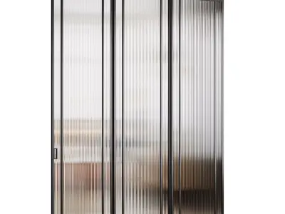 Partition Door 58 3D model