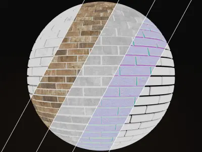 Saratoga King Running and Stack Bricks Texture Texture