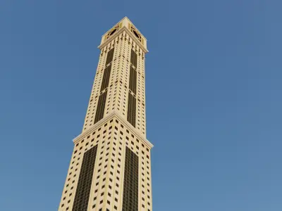Al Yaqoub Tower - Dubai UAE 3D model