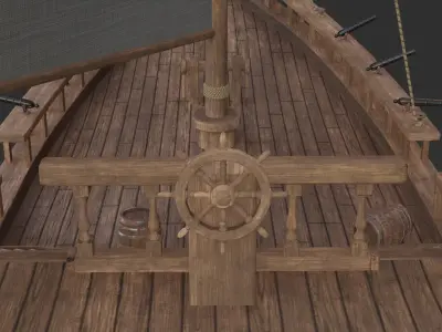 Chinese Ship 3D model