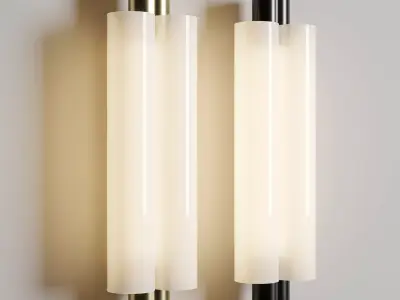 METROPOL Wall Sconce for RAKUMBA Low-poly 3D model