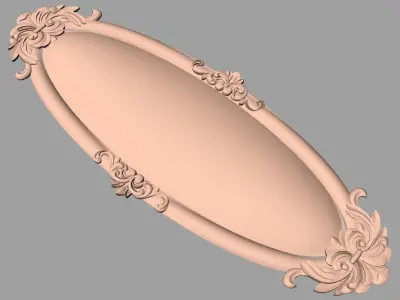 Artcam 3D relief STL models for CNC woodworking E150 3D model