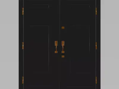 Enter doors Free 3D model