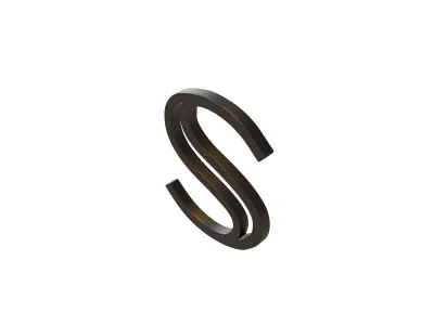 Secret Coin v2 001 Low-poly 3D model