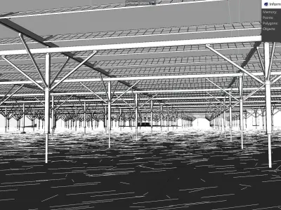 Overhead Solar  3D model