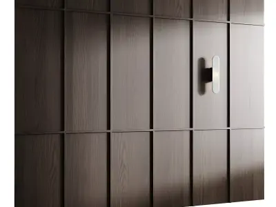 Wall panel 3D model 16