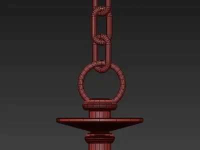 Visual Comfort Chandelier 3D model