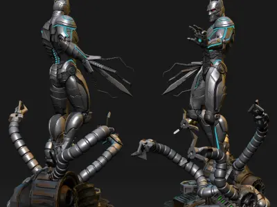 BATMAN - MURDER MACHINE 3D print model