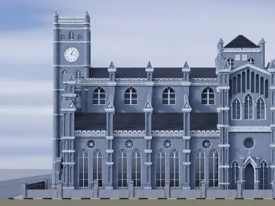  Cathedral Church of Christ Marina Lagos  3D model