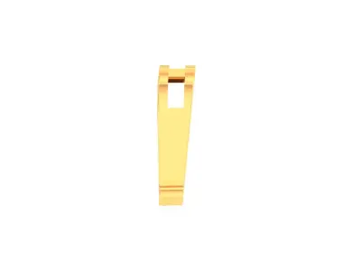 Kids Alphabet N Pendants 3dm STL OBJ FBX Renders Details 3D print model