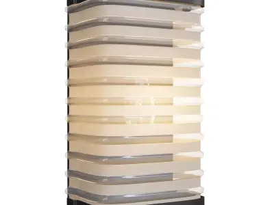 Otis streamline wall sconce Low-poly 3D model