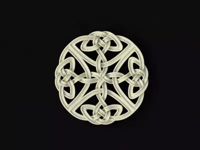 rosette dekor 3D model 16