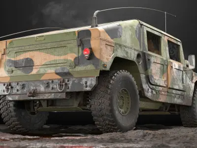  Hummer H1 HMMWV humvee PBR 